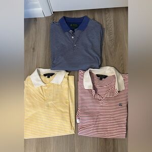 Brooks Brothers Polos/Golf Shirts- set of 3